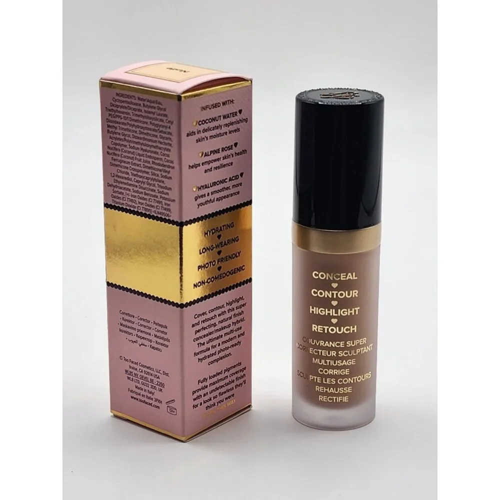 Too Faced Nude Born This Way Multi Use Sculpting Concealer Full Size New